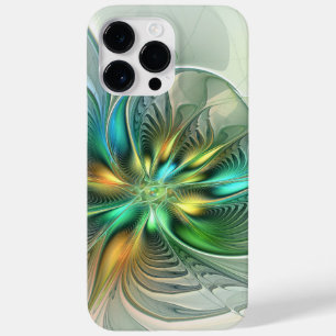 Coque Pour Pour iPhone 14 Pro Max Fantaisie Abstraite Moderne Fleur Fractale Colorée
