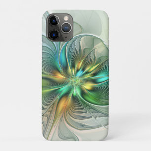 Case-Mate iPhone Case Fantaisie Abstraite Moderne Fleur Fractale Colorée