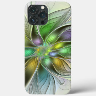 Case-Mate iPhone Case Fantaisie de fleurs colorées abstraite moderne fra