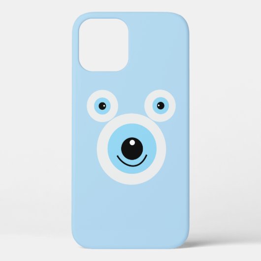 Coques Case-Mate iPhone Fantaisie face d'ours blanc (Verso)