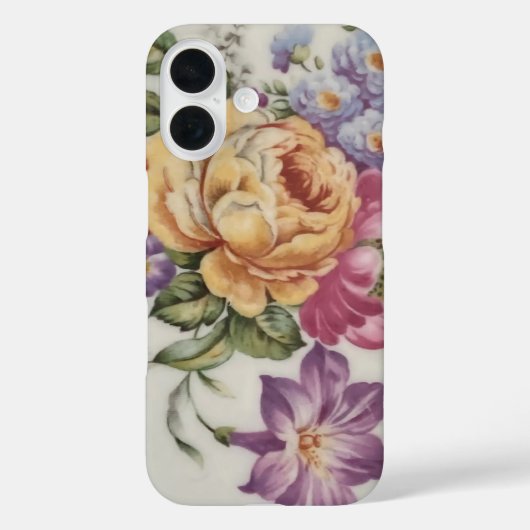 Coques Case-Mate iPhone Fantaisie florale (Verso)