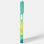 Coques Case-Mate iPhone Fantaisie Florale au Chat Noir (Verso / Droite)