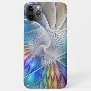 Case-Mate iPhone Case Fantaisie florale, fleur fractale abstraite coloré