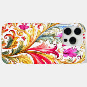 Coques Case-Mate iPhone Fantastique design florentin Feuilles (Verso (horizontal))