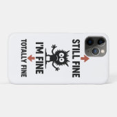Coques Case-Mate iPhone Fantastique T-shirt "I’m Fine" Flèches (Dos (Horizontal))