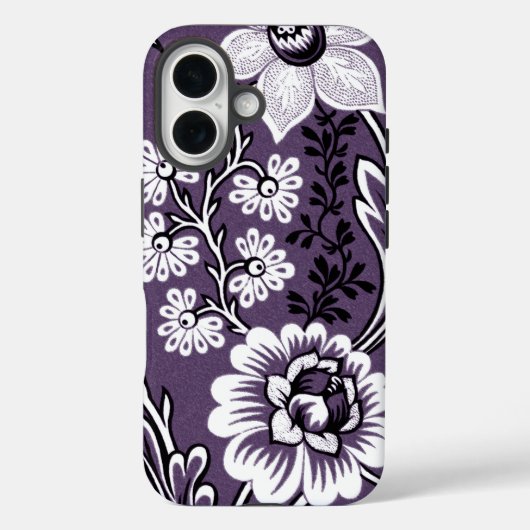 Coques Case-Mate iPhone Fantastiques Fleurs (Plum) Art (Verso)