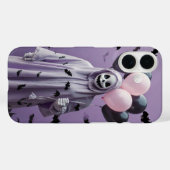 Coques Case-Mate iPhone Fantôme avec chauve-souris et ballons (Verso (horizontal))