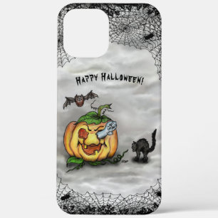 Case-Mate iPhone Case Fantôme, Chat, Chat et Citrouille, Bonne Halloween
