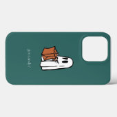 Coques Case-Mate iPhone Fantôme d'Halloween Bou (Verso (horizontal))