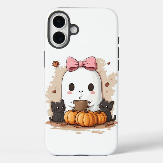 Coques Case-Mate iPhone Fantôme Kawaii (Verso)