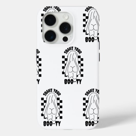 Coques Case-Mate iPhone Fantôme - "Shake Your Boo-ty" (Verso)