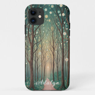 Case-Mate iPhone Case Fantômes de la forêt : Lumières flottantes dans le