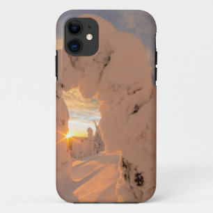Coque iPhone 11 Fantômes de neige dans la chaîne Whitefish
