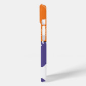 Coques Case-Mate iPhone Fantômes de patchwork d'Halloween (Verso / Gauche)