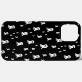 Coques Case-Mate iPhone Fantômes d'Halloween foncé (Verso (horizontal))