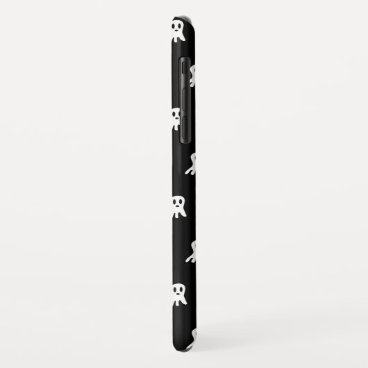 Coques Case-Mate iPhone Fantômes d'Halloween foncé (Dos/Gauche)