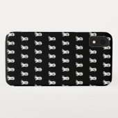 Coques Case-Mate iPhone Fantômes d'Halloween foncé (Dos (Horizontal))