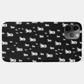 Coques Case-Mate iPhone Fantômes d'Halloween foncé (Dos (Horizontal))