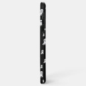 Coques Case-Mate iPhone Fantômes d'Halloween foncé (Dos/Gauche)