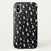 Coques Case-Mate iPhone Fantômes d'Halloween foncé (Dos)