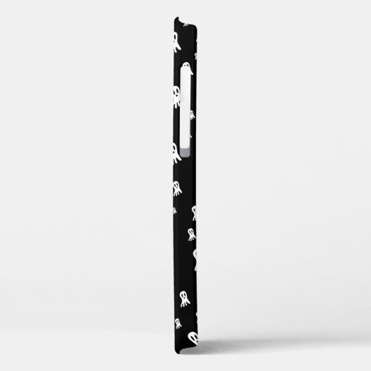 Coques Case-Mate iPhone Fantômes d'Halloween foncé (Verso / Gauche)