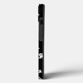 Coques Case-Mate iPhone Fantômes d'Halloween foncé (Verso / Gauche)