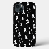 Coques Case-Mate iPhone Fantômes d'Halloween foncé (Verso)