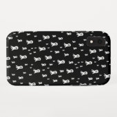 Coques Case-Mate iPhone Fantômes d'Halloween foncé (Dos (Horizontal))