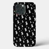 Coques Case-Mate iPhone Fantômes d'Halloween foncé (Verso)