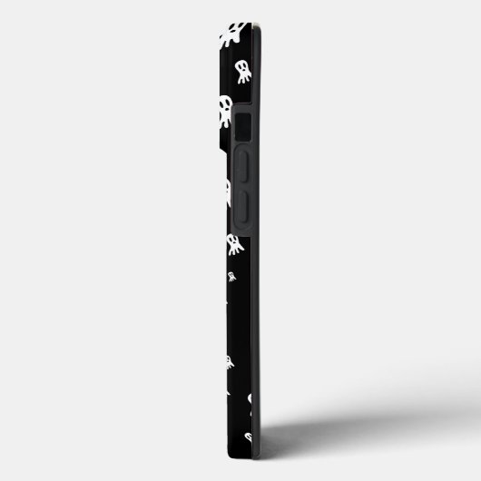 Coques Case-Mate iPhone Fantômes d'Halloween foncé (Verso / Gauche)