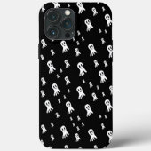 Coques Case-Mate iPhone Fantômes d'Halloween foncé (Verso)