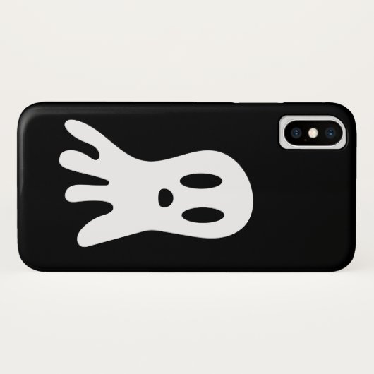 Coques Case-Mate iPhone Fantômes d'Halloween foncé (Dos (Horizontal))