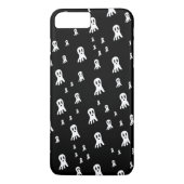 Coques Case-Mate iPhone Fantômes d'Halloween foncé (Dos)