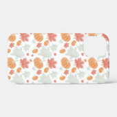 Coques Case-Mate iPhone Fantômes douillets et citrouilles Motif d'automne (Verso (horizontal))