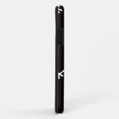 Coques Case-Mate iPhone fantômes noirs (Dos/Droite)