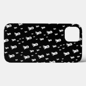 Coques Case-Mate iPhone Fantômes sombres d'Halloween (Verso (horizontal))