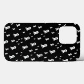 Coques Case-Mate iPhone Fantômes sombres d'Halloween (Verso (horizontal))