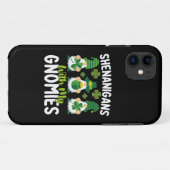Coques Case-Mate iPhone Farces Avec Mes Gnomes Gnome St Patrick's Day (Dos (Horizontal))
