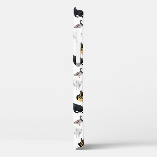 Coques Case-Mate iPhone Farm Animals Pattern (Verso / Gauche)