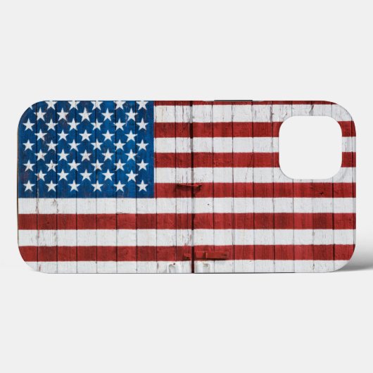 Coques Case-Mate iPhone Farms | American Flag Barn Mural (Verso (horizontal))