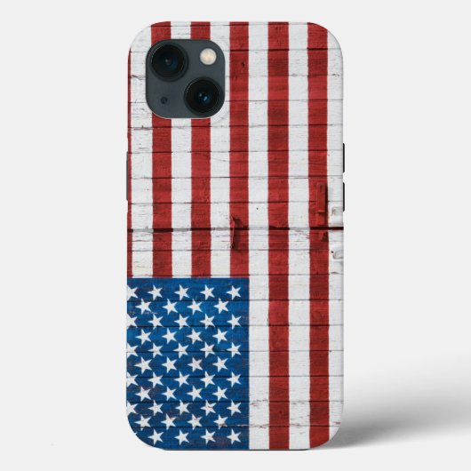 Coques Case-Mate iPhone Farms | American Flag Barn Mural (Verso)