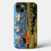 Coques Case-Mate iPhone Farms | Barn Shadowed by Snow Capped Mountains (Verso)
