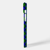 Coques Case-Mate iPhone Farquharson tartan bleu vert plaid (Verso / Gauche)