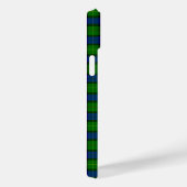 Coques Case-Mate iPhone Farquharson tartan bleu vert plaid (Verso / Droite)