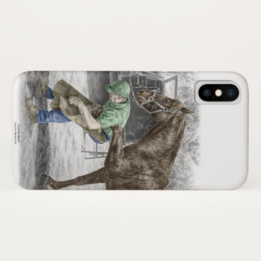 Coques Case-Mate iPhone Farrier Blacksmith Chaussure Cheval (Dos (Horizontal))