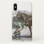 Coques Case-Mate iPhone Farrier Blacksmith Chaussure Cheval (Dos)