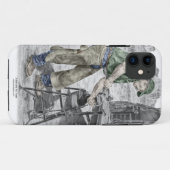 Coques Case-Mate iPhone Farrier Blacksmith en utilisant Anvil (Dos (Horizontal))