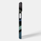Coques Case-Mate iPhone Fascination Bleu clair Abstrait (Verso / Droite)