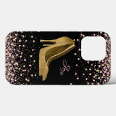 Coques Case-Mate iPhone Fashion Gold Stiletto High Heures Glam (Verso (horizontal))