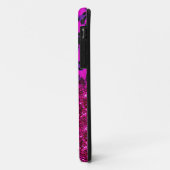 Coques Case-Mate iPhone Fashion Modern Pink Purple Glitter Leopard (Dos/Gauche)